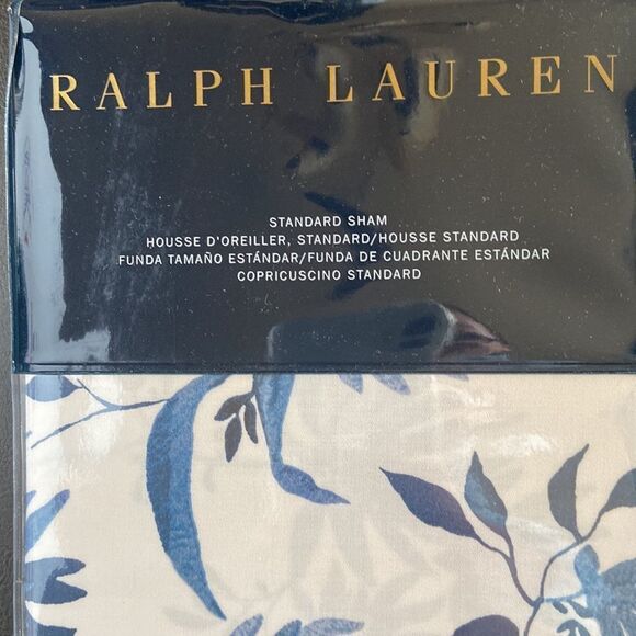 Ralph Lauren Adelaide Floral Sateen Standard Sham - Picture 3 of 5